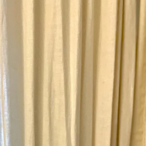 2 VTG Nate Berkus Linen Neutral Curtains - Picture 3 of 5